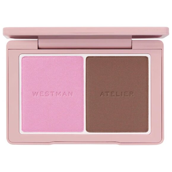 NIB ✅Westman Atelier TULLE TRUFFLE Baby Cheeks + Face Trace Sculpting Powder DUO - Picture 1 of 16